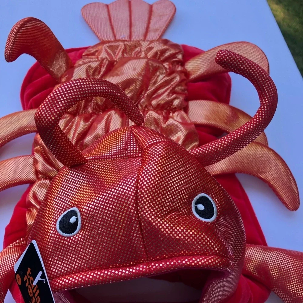 NWT Lobster Halloween Dog Costume L